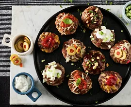 Five-Way Mini Meatloaves